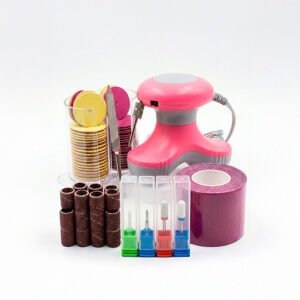 Kit de fresas y lijas para podología